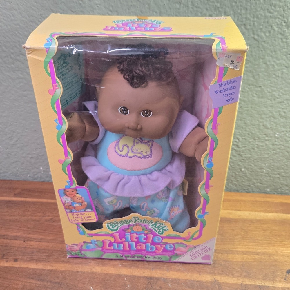1991 Hasbro Cabbage Patch Kids Musical Little Lullaby in the Original Box kmart